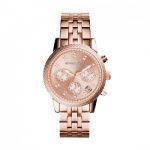 Michael Kors Ritz Chronograph Crystals Rose Gold Stainless Steel MK6077
